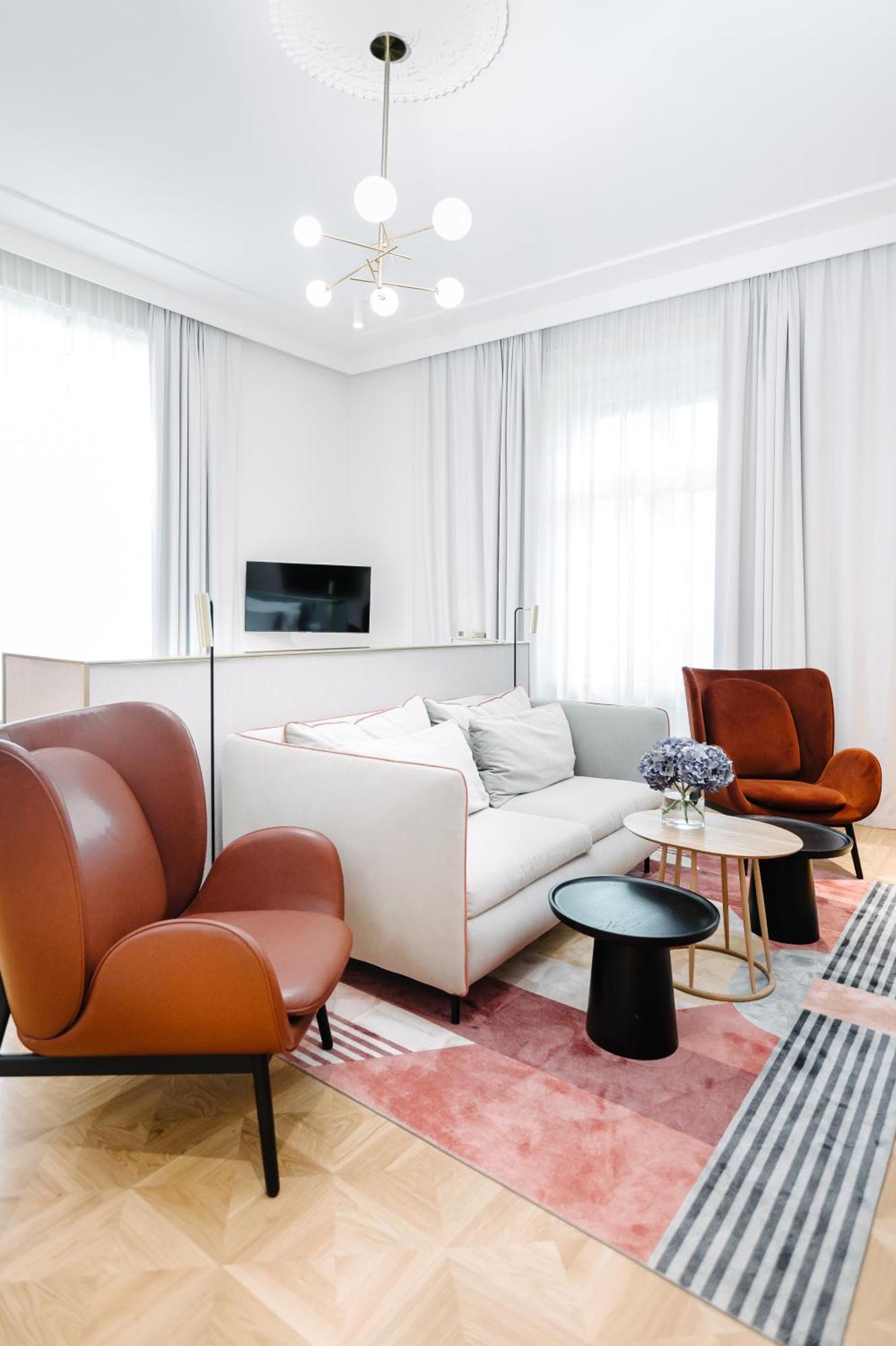 Hotel Altus Palace - Destigo Hotels Wrocław Rum bild A living room at the Hotel